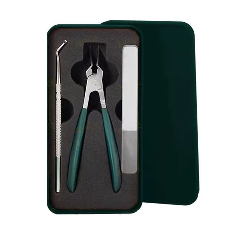 🔥2025 Hot Sale🔥 Anti-Splash 25° Slant Edge Nail Clipper 3-Piece Set - Image 10