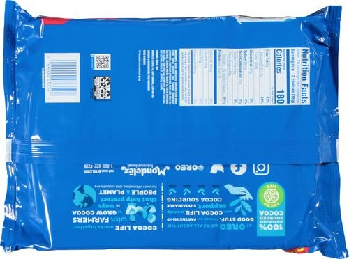 OREO Mega Stuf Chocolate Sandwich Cookies, Party Size, 1 lb 9.35 oz - Image 2