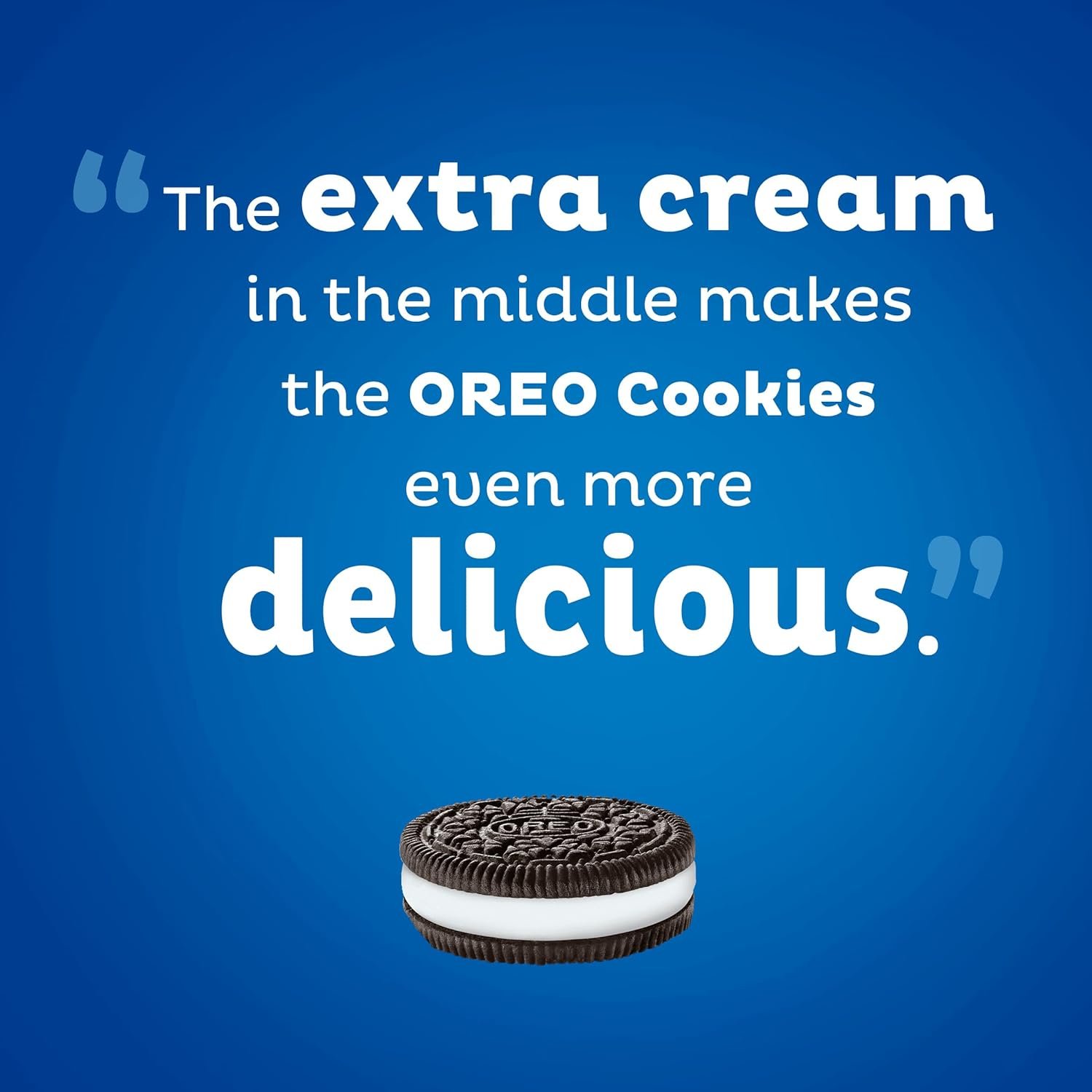OREO Mega Stuf Chocolate Sandwich Cookies, Party Size, 1 lb 9.35 oz - Image 3