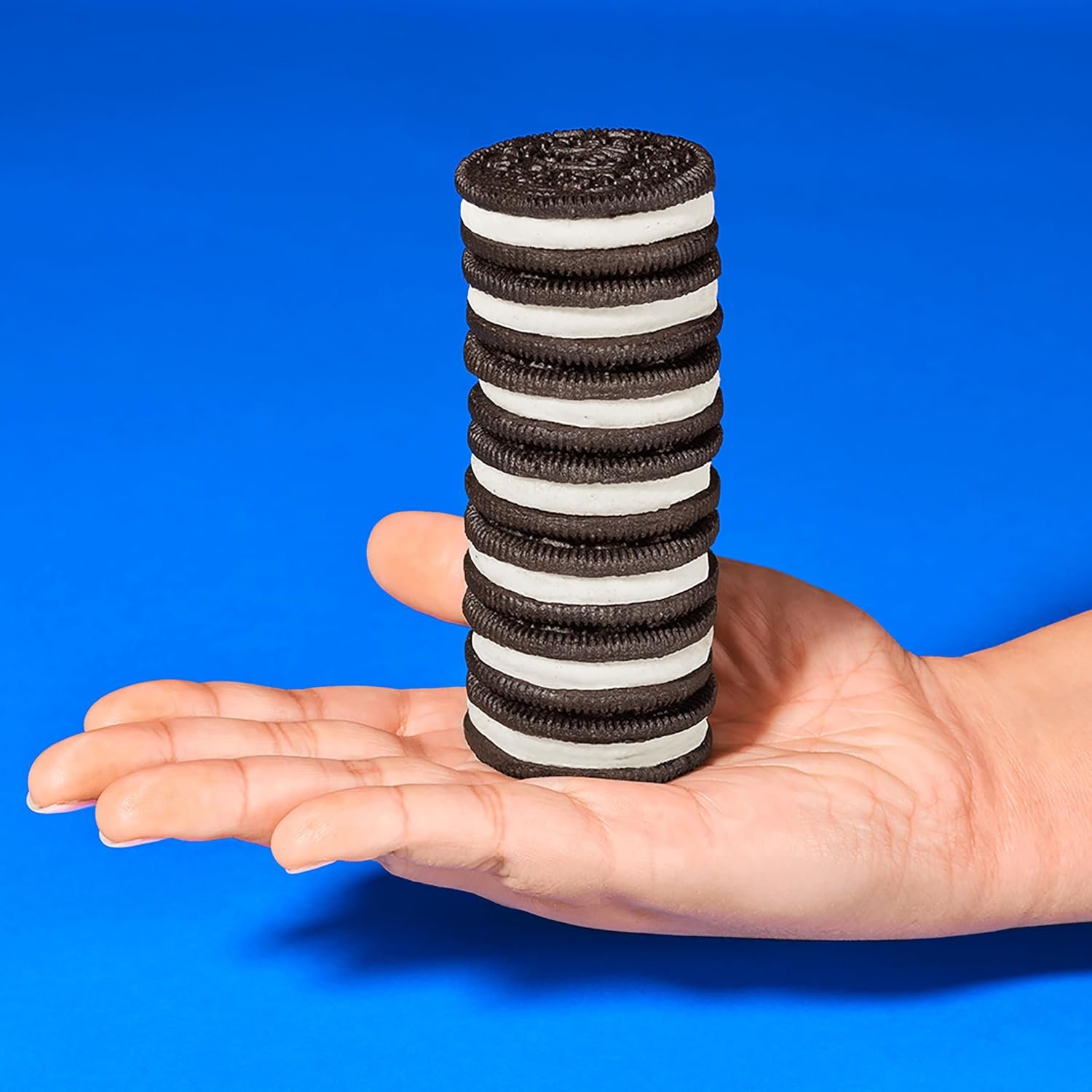 OREO Mega Stuf Chocolate Sandwich Cookies, Party Size, 1 lb 9.35 oz - Image 5