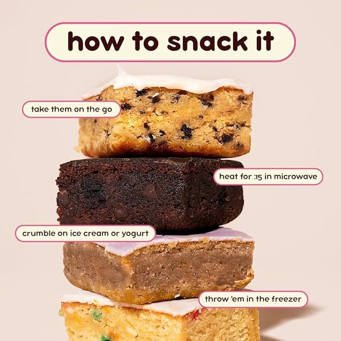 Prime Bites High Protein Brownie (12 Per Box, Variety Pack) - Image 5