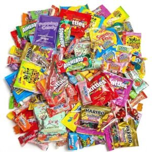 Ultimate Assorted Candy Party Mix - 2 LB Bag - Mega Variety Bulk Assortment - Individually Wrapped Candy - Queen Jax - Variety Pack