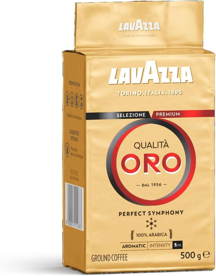 Lavazza, Qualità Oro, Ground Coffee, 1 kg (4 x 250g) - Image 3