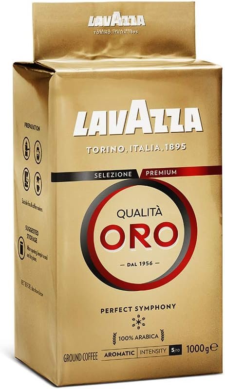 Lavazza, Qualità Oro, Ground Coffee, 1 kg (4 x 250g) - Image 4