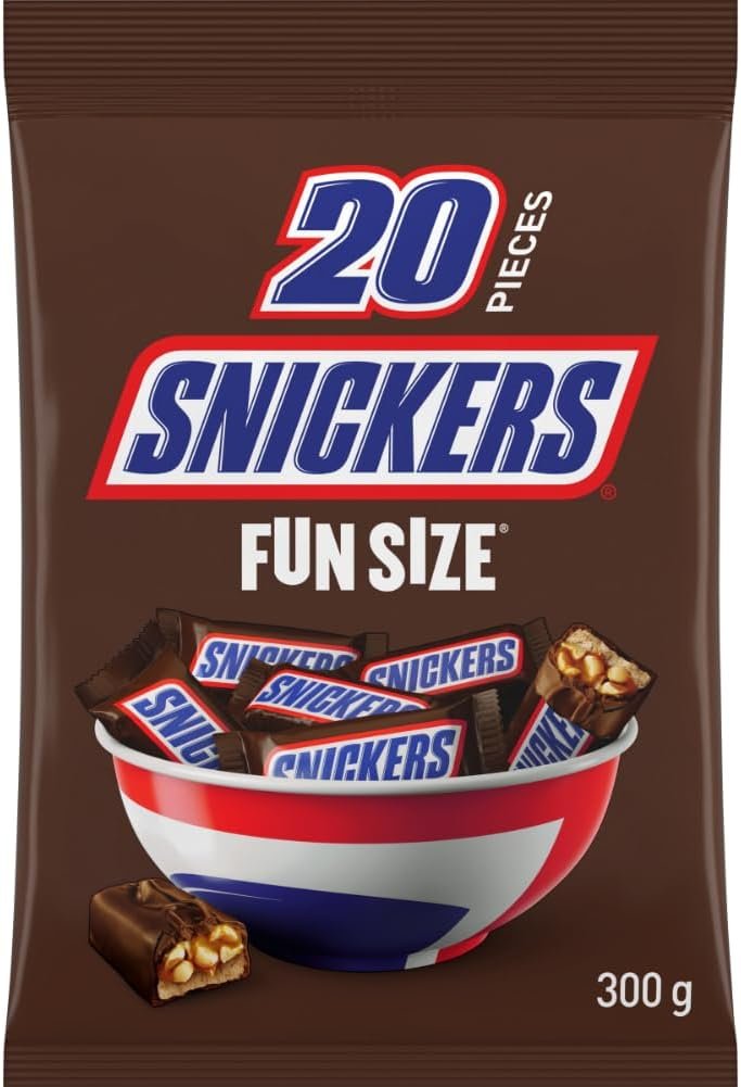 Snickers Chocolate Party Share Bag 20 Pieces 300g