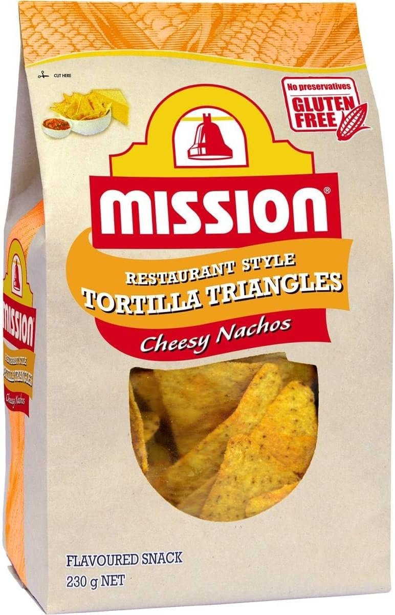 Mission Foods Mission Foods Cheesy Nacho Chips 230 g - Image 3