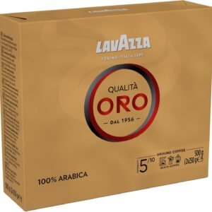 Lavazza, Qualità Oro, Ground Coffee, 1 kg (4 x 250g)