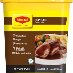 MAGGI Classic Rich Gravy Mix, 2kg (Makes 20 Litres, 400 Serves) (Packaging May Vary)