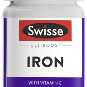 Swisse Ultiboost Iron - with Vitamin C - 30 Tablets