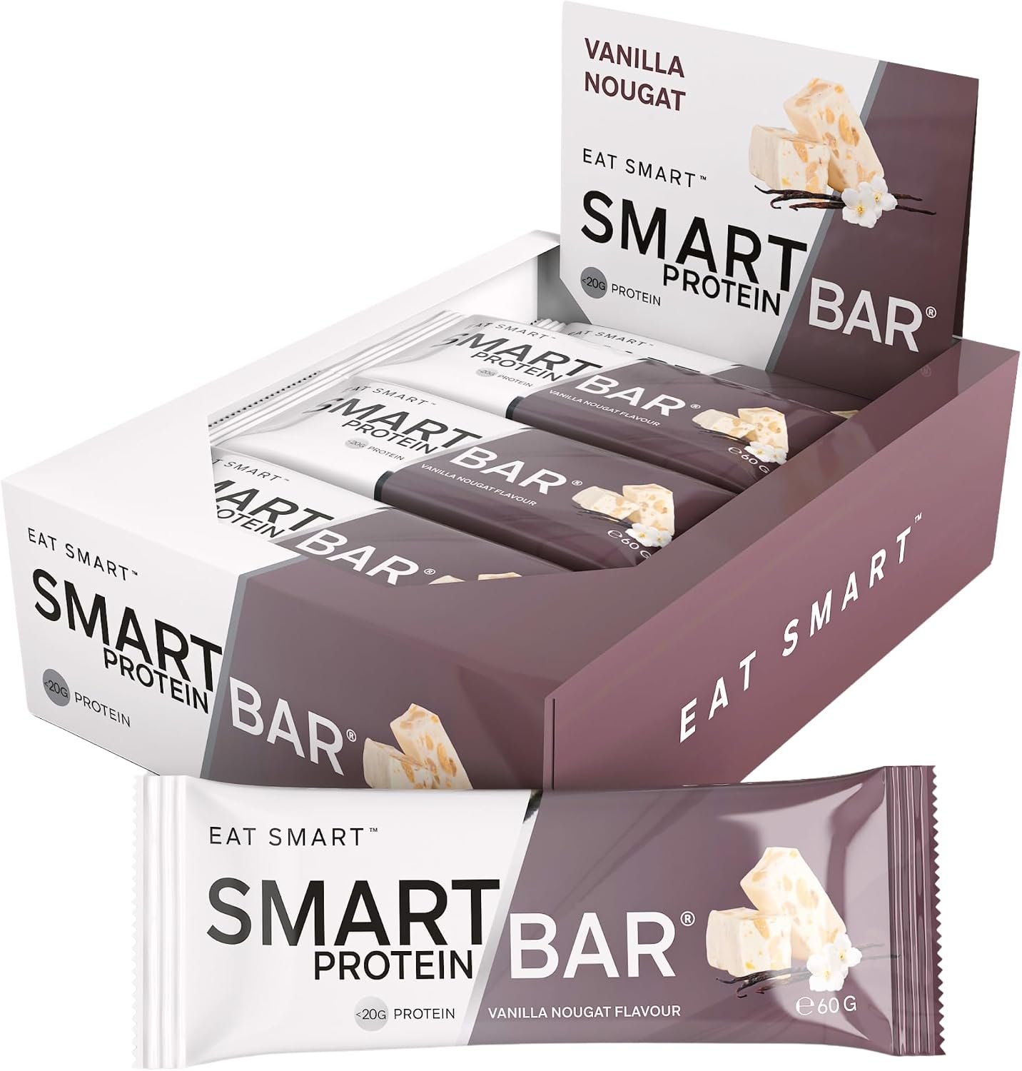 Smart Bars Protein Bar - Apple Pie, 12 x 60 g