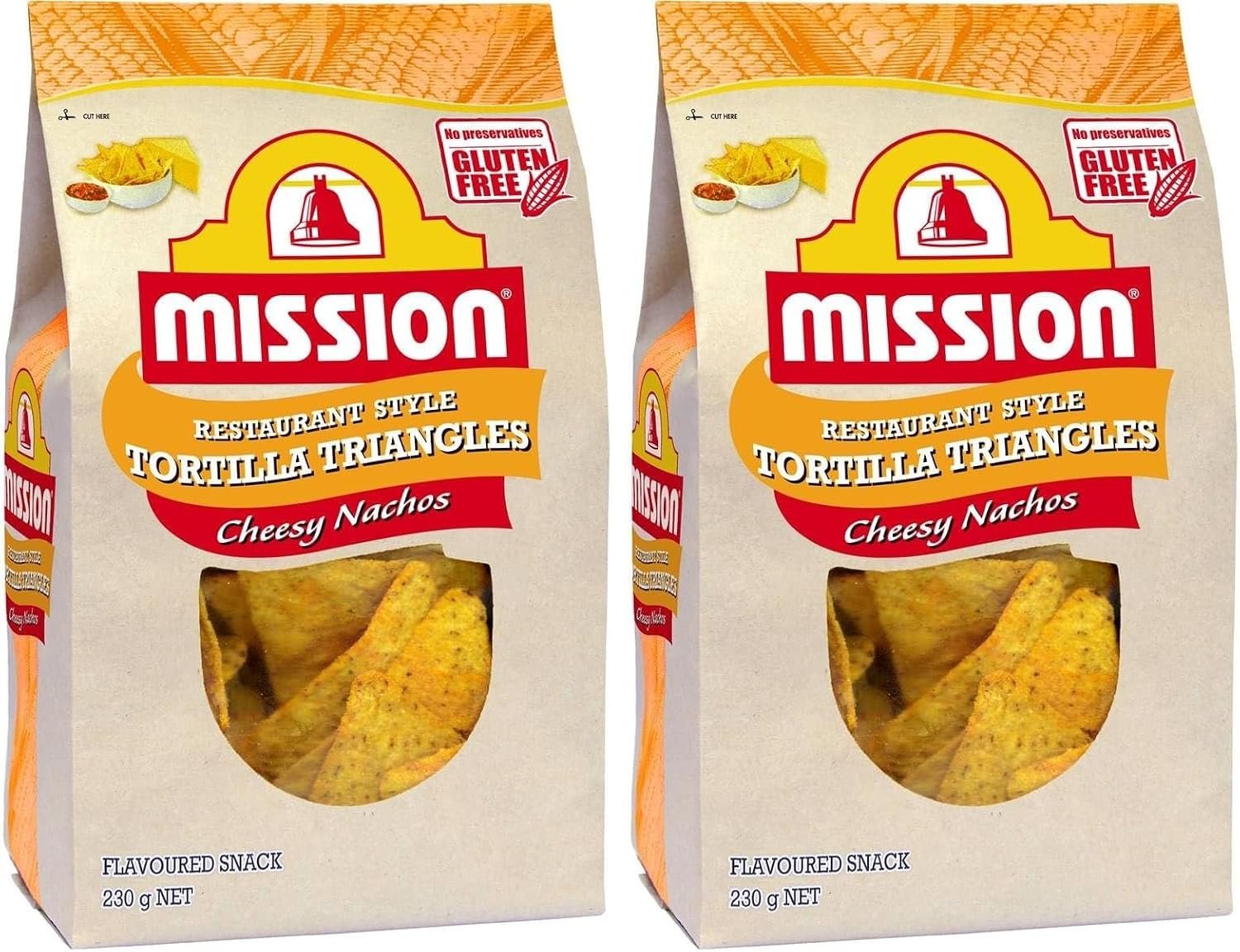 Mission Foods Mission Foods Cheesy Nacho Chips 230 g - Image 4