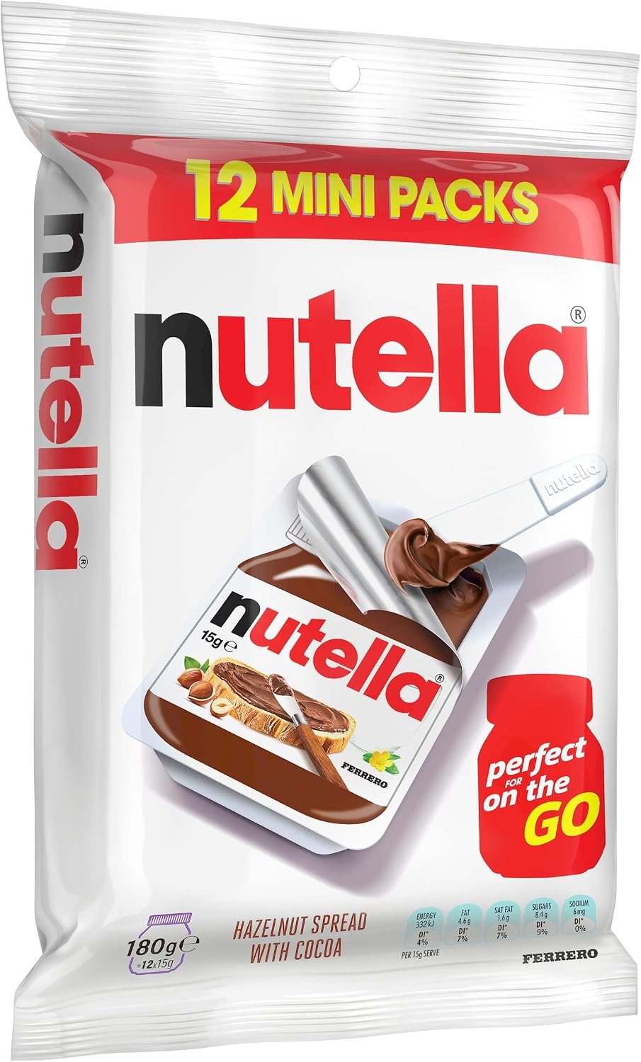 Nutella Hazelnut Chocolate Sweet Spread for Breakfast, 1kg Jar - Image 3
