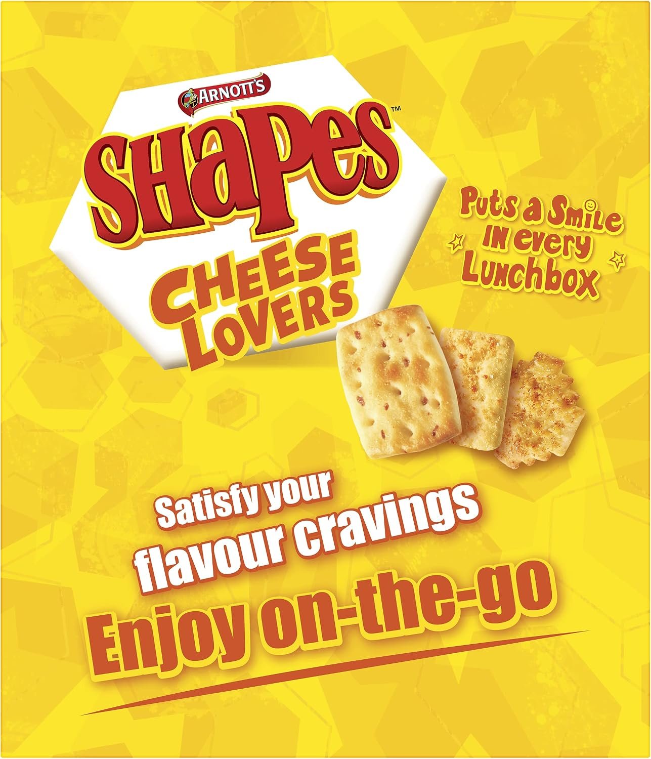 Arnott's Shapes Cheeselovers Variety Multipack 15 Pack 375g - Image 4
