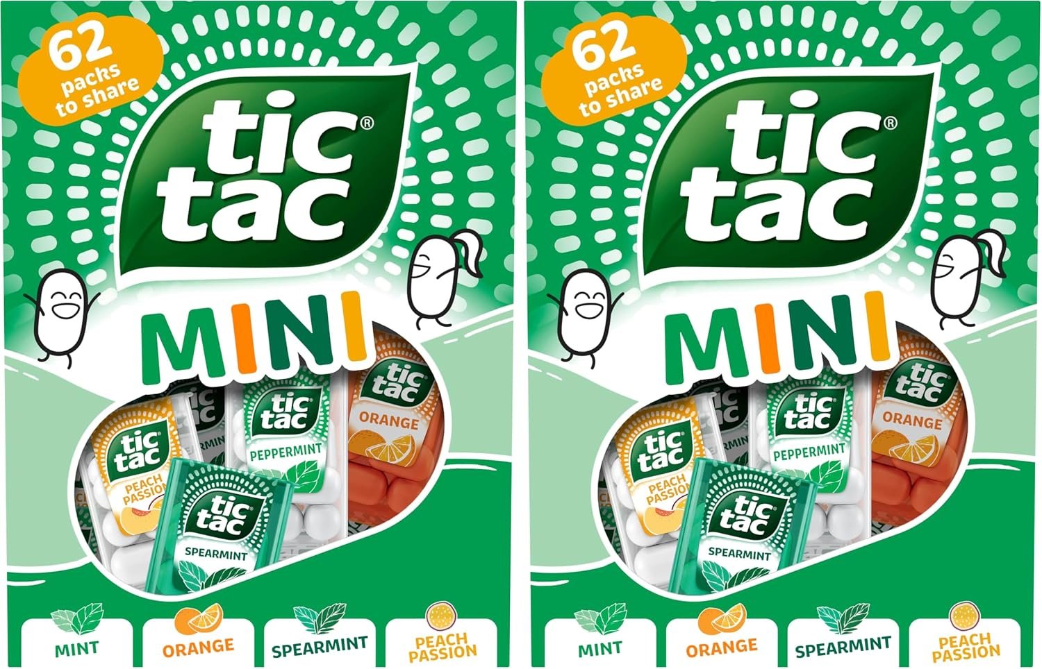 Tic Tac Mini Mints, Gift Box 62 Packs - Image 2