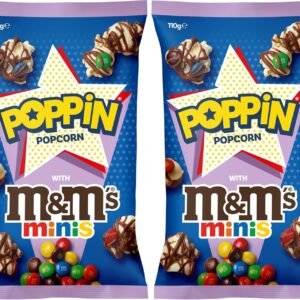 Poppin Ready to Eat M&M's Minis Popcorn 110 g