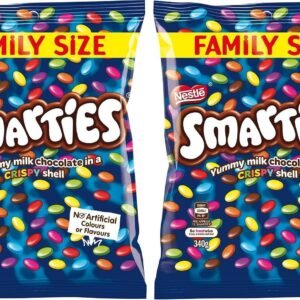 Kopiko Smarties Milk Chocolate Buttons Bag, 340 g