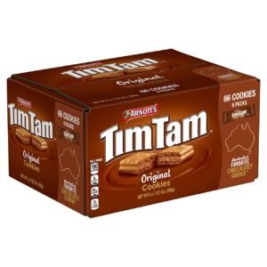 Arnott's Tim Tam Chocolate Biscuits Original 200g × 6